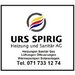 Urs Spiri Heizung und Sanitär AG - Tel. 071 733 12 74