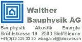 Walther Bauphysik AG/SIA