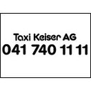 TAXI-KEISER AG Tel: 041 740 11 11