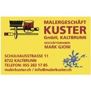 Malergeschäft Kuster GmbH, Tel. 055 283 17 85