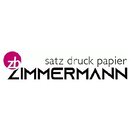 Zimmermann Satz Druck Papier Tel. 071 411 16 85